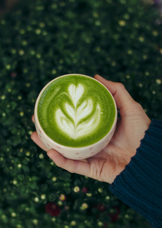 tasse de thé matcha