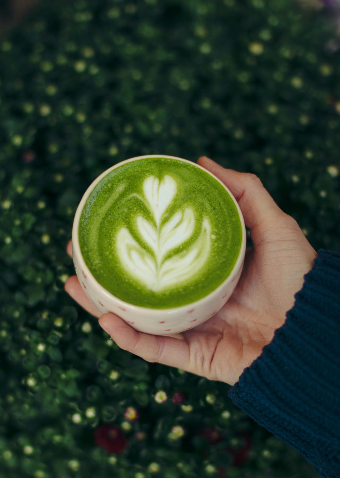 tasse de thé matcha